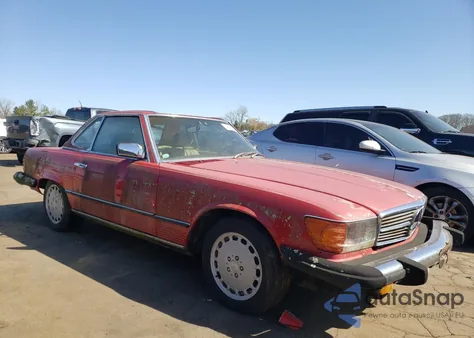 1983 Mercedes-Benz 380 Sl z USA, uszkodzony, nr VIN WDBBA45A5DB022728